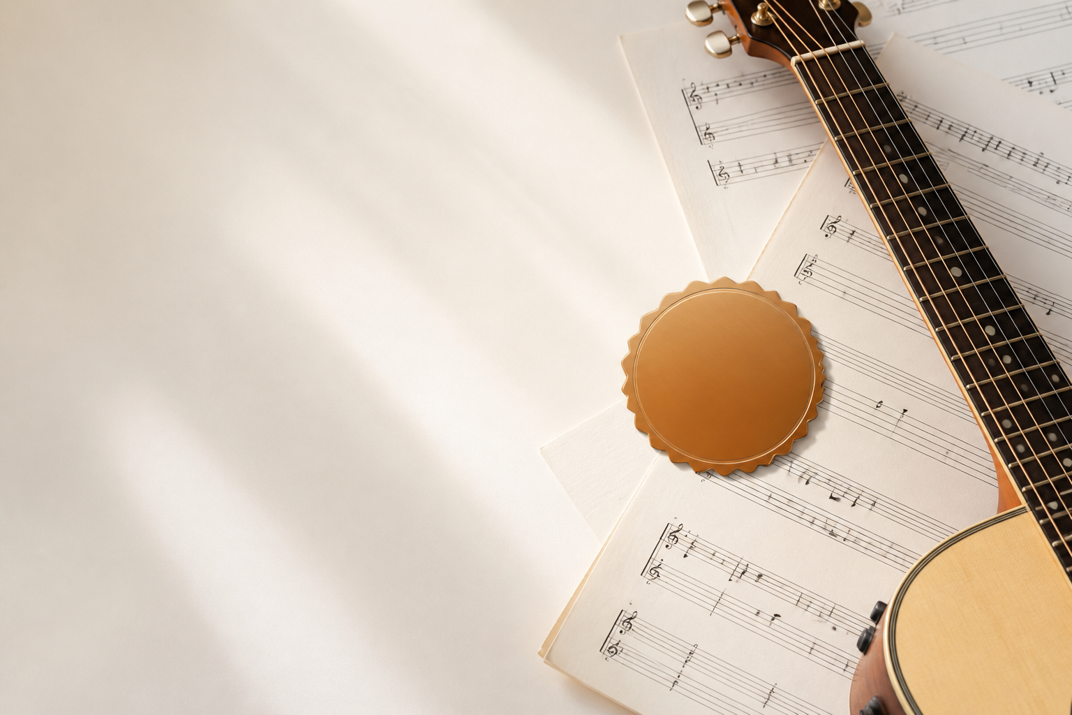 Guitar and score bundle discount artwork